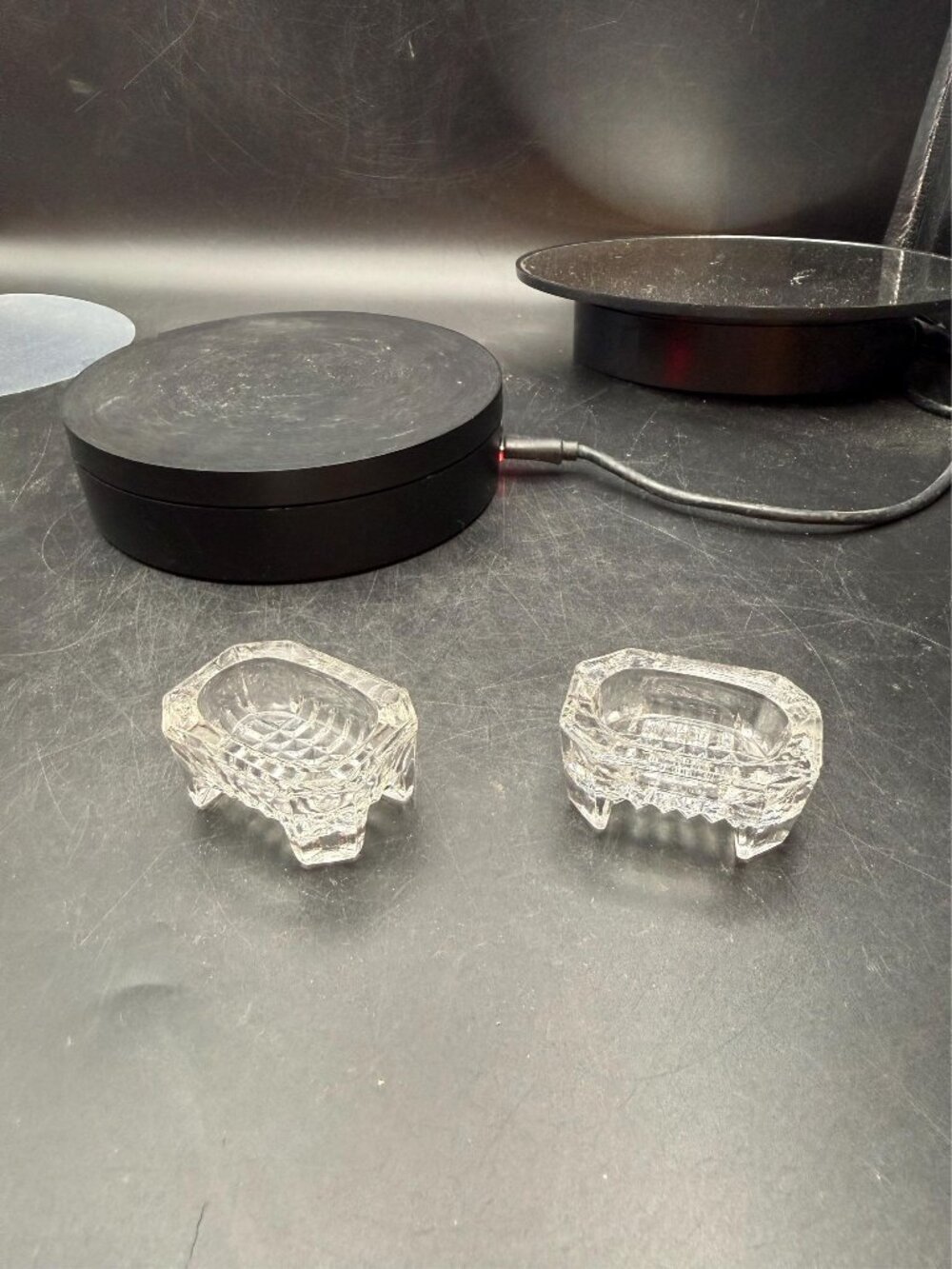 Footed Salt Cellar Set of 2